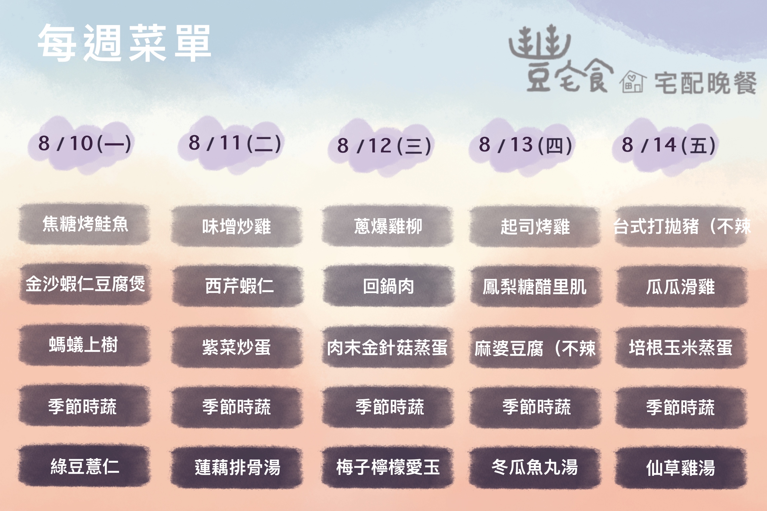 晚餐